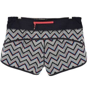 lululemon Seawheeze Speed Shorts Size 8 in 3D Chevron